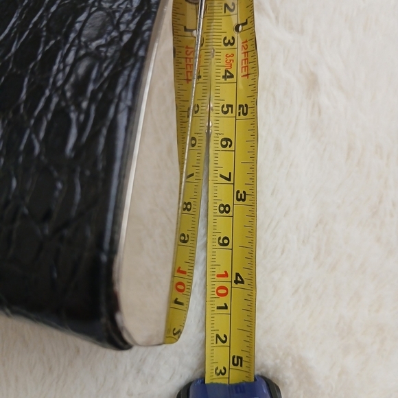 Debbie Brooks Black Silver Gem Clasp Handbag Cheetah Shoe Floral Crystals. FL - Picture 11 of 12